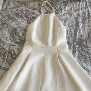 Zara backless mini dress